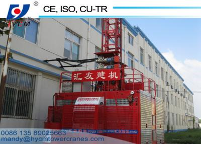 China Building Hoist Modern SC200/200 Twin Cages Construction Elevator Lift for sale for sale