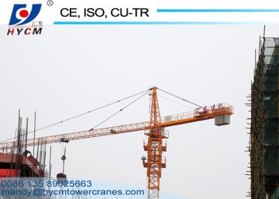 China Counter Weight & Crane Anemometer 6ton Topless Hammerheaded Tower Crane TC5012 for sale