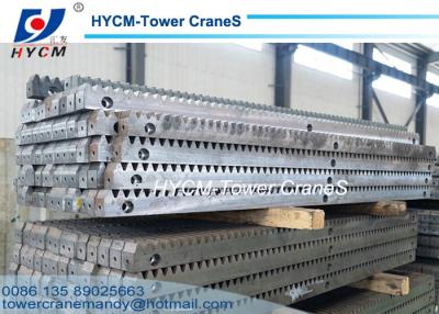 China Rack Material Construction Building Passenger Hoist Mast Section Rack 1508*80*40mm for sale