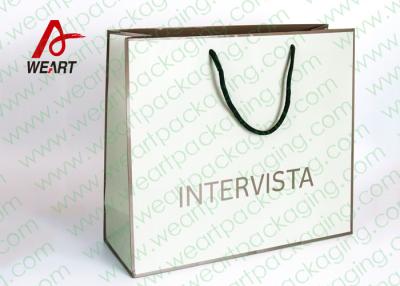 China LOGO Printed Paper Favor Bags With Handles for sale