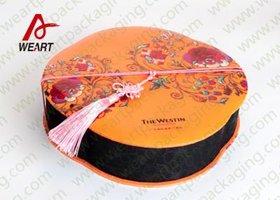 China Cake Storage Retro Customized Paper Box With Tassels Chinese Style for sale