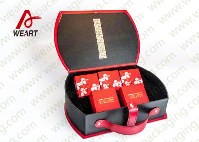 Китай Лунатируйте торт упаковывая черные подарочные коробки картона для розничного стандарта ИСО/ФСК продается