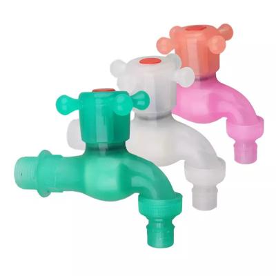 China Spout Plastic Bathtub Faucet 1.2Mpa Eco Plastic Wash Basin Taps for sale