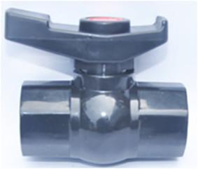 China 3 Way Ball Valve Pvc 1 Inch 40mm Pvc 3 Way Valve Wear Resistant for sale