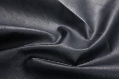 China Black Solid Breathable PU Leather , 137cm Waterproof PU Leather for sale
