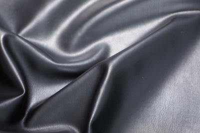 China El artículo sólido negro de cuero permeable de la PU del 137cm para Outwear en venta