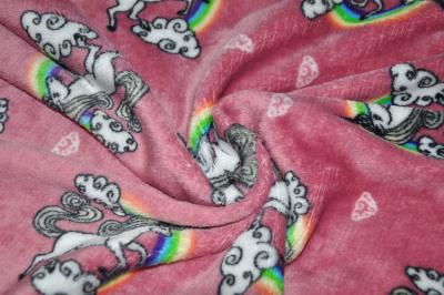 China 150cm 100% Polyester Flannel Fleece Fabric 210gsm for sale