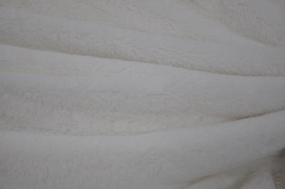 China Faux Rabbit Fur Fabric 100% Polyester 150cm CW Or Adjustable for sale