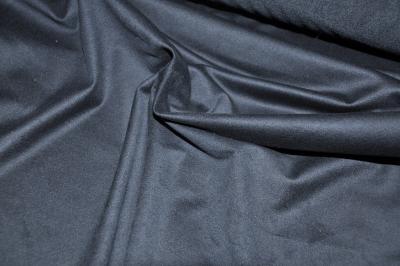 China Polyester Kunstmatig Gray Faux Suede Fabric Coating 155cm Te koop