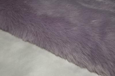 China Jacquard 150cm Long Hair Fake Fur Fabric Patterned 100%AC for sale