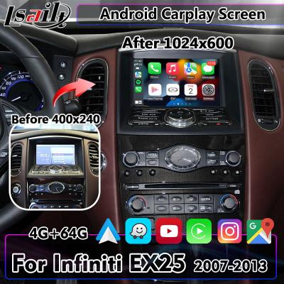China Lsailt Android Screen Car Multimedia Display For 2007-2013 Infiniti EX25 EX35 EX37 EX30D for sale