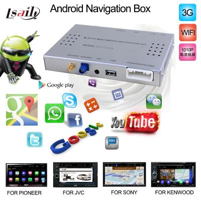 China Android Navigation Box With KENWOOD upgrade Internet,facebook,WIFI,HD1080,Online movie,music for sale