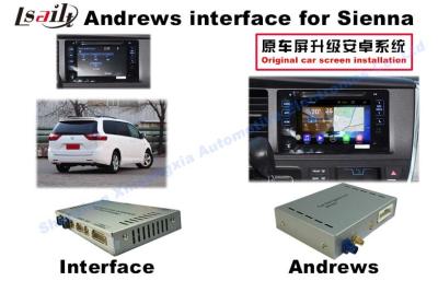 China Sienna  Android Auto Interface 3 - Road Navigation Video Interface for sale