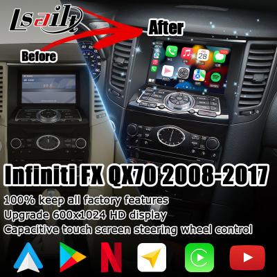 China INFINITI QX70 FX35 FX37 HD screen upgrade wireless carplay android auto IT06 for sale