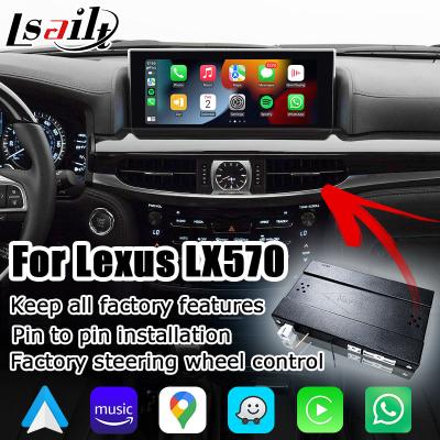 China Lexus LX570 LX450d wireless carplay android auto multimedia interface screen mirroring Lsailt for sale