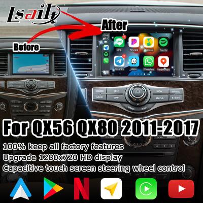 China Infiniti QX80 QX56 Z62 carplay android auto multi finger HD touch screen upgarde IT08 for sale