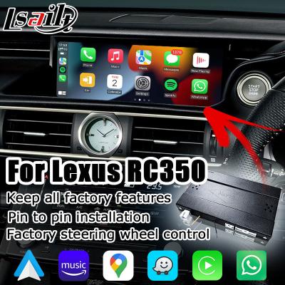 Chine Radio carplay pour l'automobile androïde de Lexus RC RC350 RCF RC200t RC300h RC300 à vendre