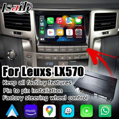 China Lexus LX570 wireless Carplay Android auto OEM style upgrade interface box for sale