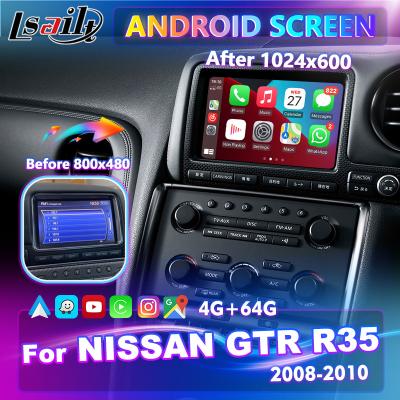 Cina Lsailt 7 misura lo schermo in pollici della sostituzione HD di multimedia di Android per Nissan R35 GTR GT-r JDM 2008-2010 in vendita
