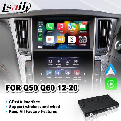 China Relação sem fio de Lsailt Android auto Carplay para Infiniti Q50 Q60 Q50s 2015-2020 à venda