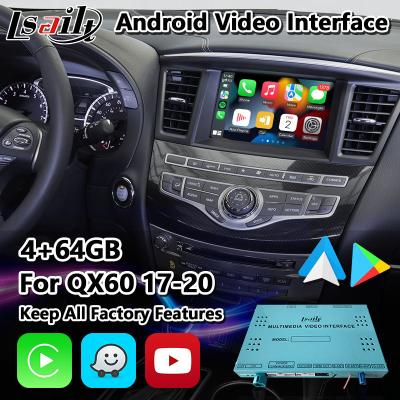 China Lsailt GPS Navigation Android Carplay Interface for Infiniti QX60 2017-2020 for sale