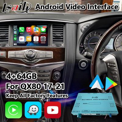 Chine Interface vidéo multimédia de Navigation GPS de voiture Android Lsailt pour Infiniti QX80 2017-2021 à vendre