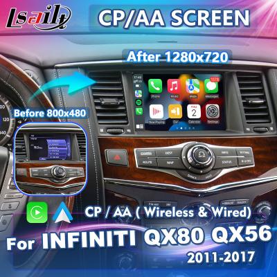 China Pantalla auto inalámbrica de la pulgada HD de Android Carplay 8 para Infiniti QX80 QX56 2011-2017 en venta