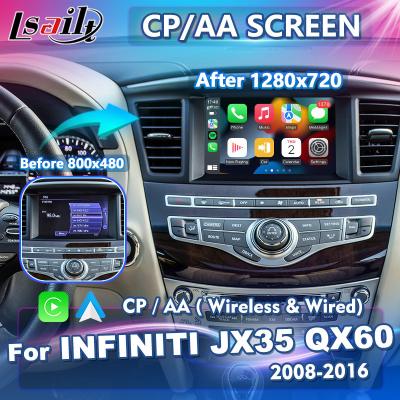 China Infiniti JX35 QX60 8 pantalla auto inalámbrica del reemplazo de Carplay Android HD de la pulgada en venta