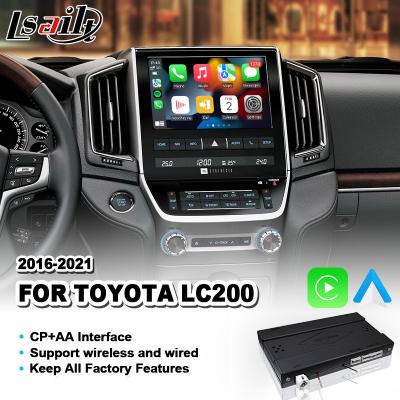 China Wireless Carplay Android Auto Interface for Toyota Land Cruiser 200 VX VX-R V8 LC200 VXR 2016-2021 for sale