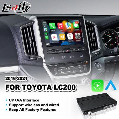 China Wireless Android Auto Carplay Inrerface for Toyota Land Cruiser 200 GXL Sahara VX VXR VX-R LC200 2016-2021 for sale