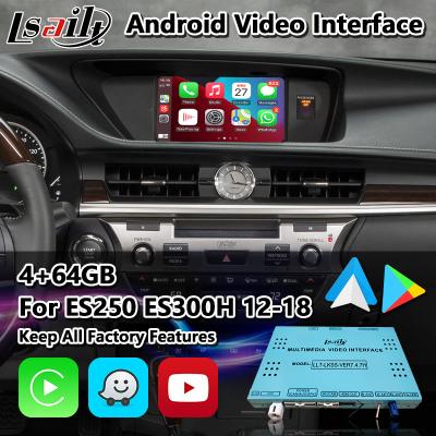 Chine Interface visuelle de Lsailt Android pour Lexus ES200 ES250 es 300h ES350 avec Carplay sans fil à vendre