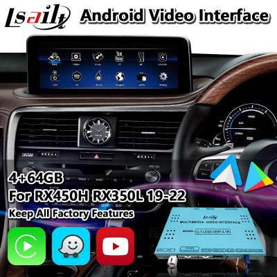 China Lsailt Lexus Video Interface Android System for RX RX450h RX350L RX450hL RX300 RX350 2019-2022 for sale