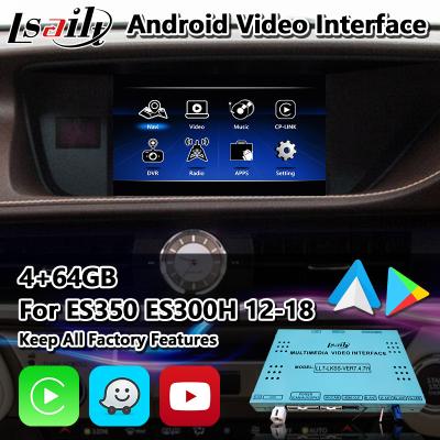 China Lsailt Android Video Interface For Lexus ES 350 300h 250 200 XV60 Mouse Control 2012-2018 for sale