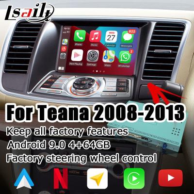 Китай Интерфейс андроида Nissan Teana J32 видео- с беспроводным carplay автомобилем андроида интегрировать продается