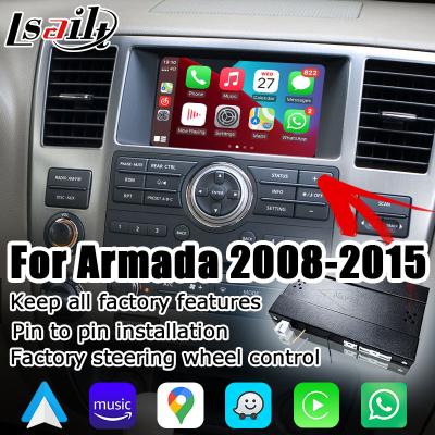 China Nissan Armada TA60 fit with wireless carplay android auto on factory screen for sale