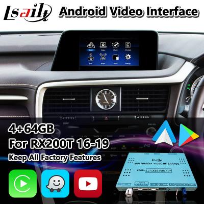 China Interfaz de las multimedias de Lsailt Android para Lexus RX200t RX350 con Google/el waze/Carplay en venta