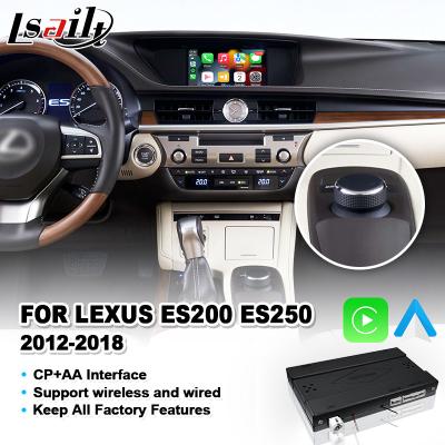 China Wireless Android Auto Carplay Interface for Lexus ES250 ES200 ES350 ES300h ES 250 200 Knob Control 2012-2018 for sale