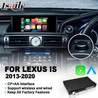 Chine Interface visuelle de Lsailt Android pour le modèle du contrôle 2013-2016 de souris de Lexus IS350 avec la navigation de WiFi Mirrorlink GPS à vendre