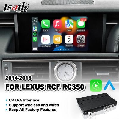 China Interface sem fio Android Auto Carplay para Lexus RC 350 300h 200t 300 AWD F Sport 2014-2018 à venda