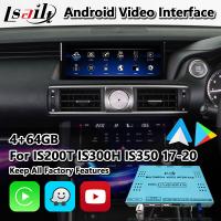 Chine Lsailt Android Carplay Interface pour le Lexus IS200T IS300H IS350 IS300 F Sport AWD IS XE30 2017-2020 à vendre