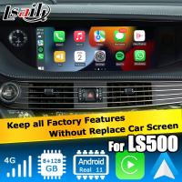 China Lexus LS500 LS500h upgrade Android 11 carplay video interface 8+128GB keep all factory features for sale