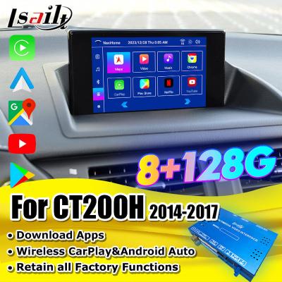 China Lsailt Wireless CarPlay Android Video Interface for Lexus CT CT200H 2014-2017 Support Download APPs, NetFlix, YouTube for sale
