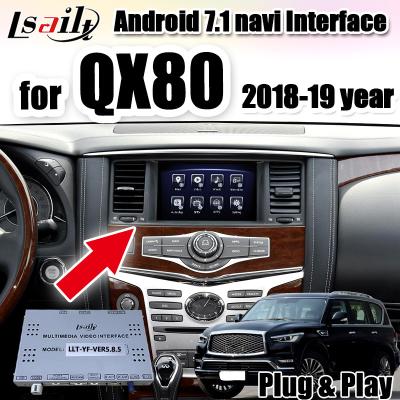 China Android Auto Interface car radio interface for Infinite QX80 2018-2019 year with 3G RAM, 32G ROM , android auto for sale
