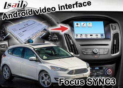 Chine Navigation simple de généralistes de boîte de navigation de voiture de la SYNCHRONISATION 3 de Ford Focus avec l'automobile androïde carplay sans fil à vendre