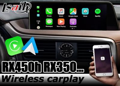 China CE Car Multimedia Navigation System , Android Car Interface Lexus RX350 RX450h 2016-2020 for sale