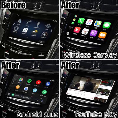 China Digital Wireless Carplay Interface Cadillac CTS Android Auto Youtube Play Video for sale