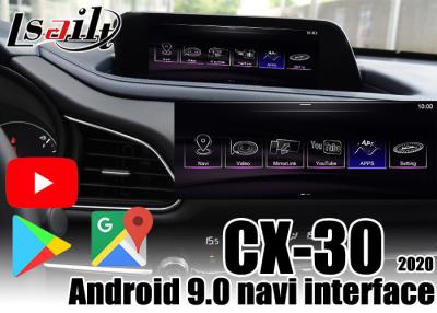 Китай Интерфейс автомобиля андроида для поддержки 2020 коробки Mazda CX-30 CarPlay YouTube, гуглит игру Lsailt продается
