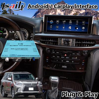 中国 LSAILT Android Carplay マルチメディアビデオインターフェース 2016-2021年 Lexus LX 570 LX570 販売のため