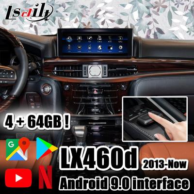 China 4+64GB Lexus Video Interface 6-Core PX6 Processor operate by joystick with NetFlix, YouTube, CarPlay for LX460d LX570 for sale