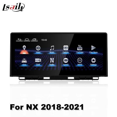 China Lsailt 10.25 Inch car navigation for android Screen for Lexus NX NX300 NX300h 2018-2021 gps multimedia system for sale